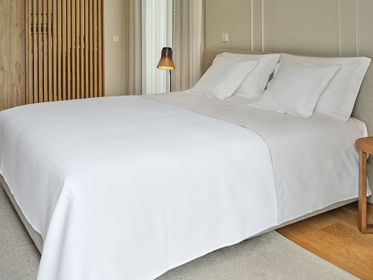 Colcha Favo de Mel 100% Algodão