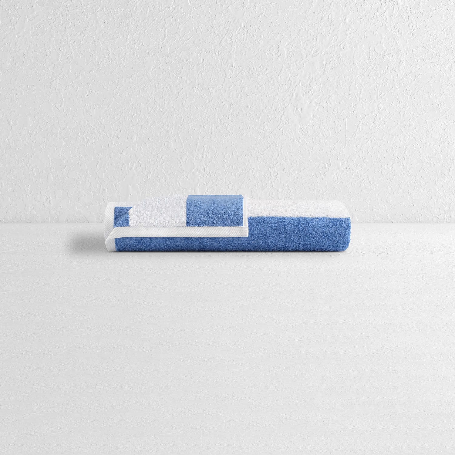 Toalha de piscina Riscas Azuis