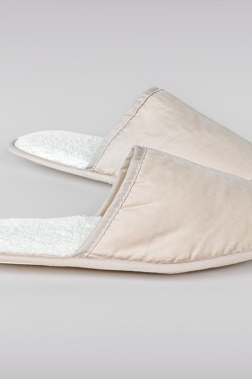 Chinelos de cetim SPA