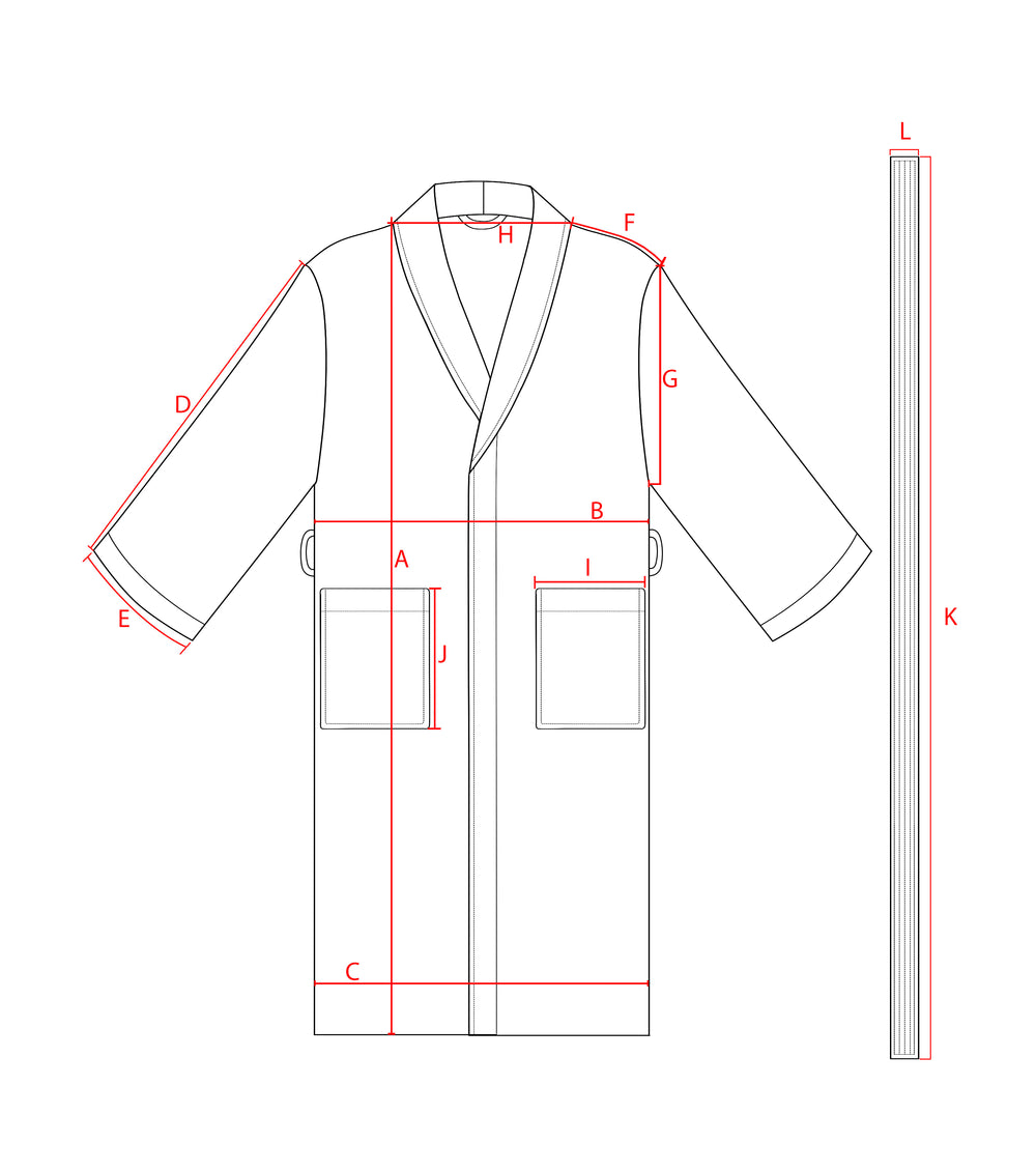 Robe Favo de Mel 100% Algodão